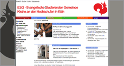 Desktop Screenshot of esgkoeln.de